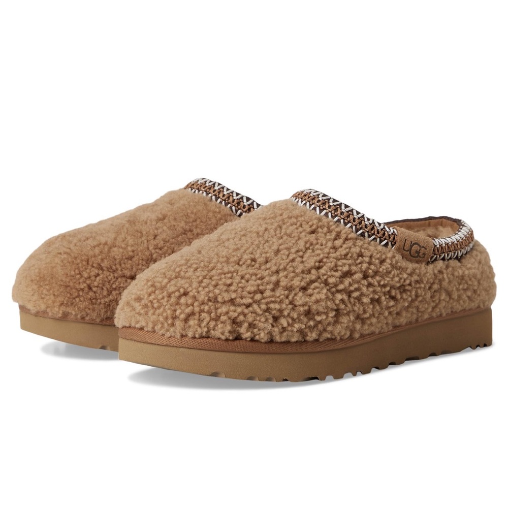 NWT Ugg Tasman Maxi Curly Slippers